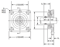 4Bolt YS Series - Line Drawing